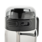 Fľaša na vodu SipnLock RCS RPET 800 ml, nepretek., športová - XD Collection