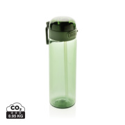 Fľaša na vodu SipnLock RCS RPET 800 ml, nepretek., športová - XD Collection