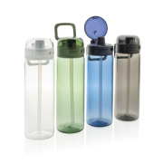 Fľaša na vodu SipnLock RCS RPET 800 ml, nepretek., športová - XD Collection