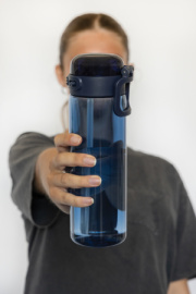 Fľaša na vodu SipnLock RCS RPET 800 ml, nepretek., športová - XD Collection