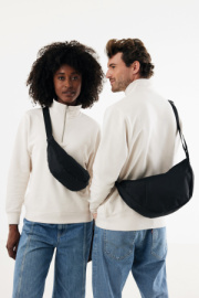 Crescent XL AWARE™ RPET taška cez rameno v tvare polmesiaca - XD Collection