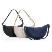 Crescent XL AWARE™ RPET taška cez rameno v tvare polmesiaca - XD Collection