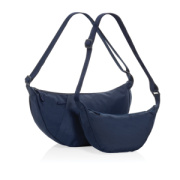 Crescent XL AWARE™ RPET taška cez rameno v tvare polmesiaca - XD Collection