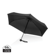 Kompaktný manuálny dáždnik AWARE™ RPET 19,5" 190T Pongee - XD Collection
