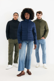 IQONIQ Maiko pánska prešívaná bunda z rec. polyesteru - Iqoniq