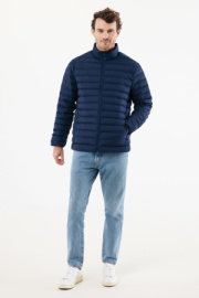 IQONIQ Maiko pánska prešívaná bunda z rec. polyesteru - Iqoniq