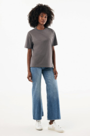 IQONIQ Nikko tričko z hrubej recyklovanej bavlny