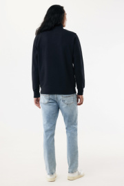 IQONIQ Elgon sveter s krátkym zipsom z recyklovanej bavlny - Iqoniq