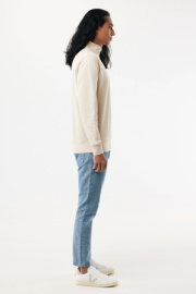 IQONIQ Elgon sveter s krátkym zipsom z recyklovanej bavlny - Iqoniq