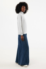 IQONIQ Elgon sveter s krátkym zipsom z recyklovanej bavlny - Iqoniq