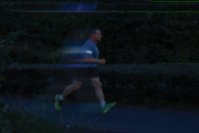 Lumi Sprint nabíjateľné bežecké LED svetlo z rec. RCS plastu - XD Collection
