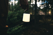 Limio prenosná nabíjateľná stolová lampa z rec. plastu RCS - XD Collection