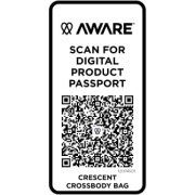 Crescent 500 g/m² Aware™ recyklovaná taška cez rameno