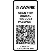 Crescent 500 g/m² Aware™ recyklovaná taška cez rameno