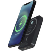 Acrab bezdrôtová magnetická powerbanka 5000 mAh 15W s 20W PD – vyrobená z recyklovaného plastu