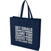 Nákupná taška EcoSeal s klínkom z GRS recyklovanej netkanenej textílie, 12 l