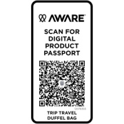 Športová taška Trip Aware™ z recyklovaného materiálu o objeme 42 l