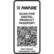 Cestovná taška cez rameno Trip Aware™ z recyklovaného materiálu o objeme 1 l