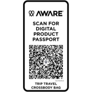 Cestovná taška cez rameno Trip Aware™ z recyklovaného materiálu o objeme 1 l