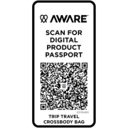 Cestovná taška cez rameno Trip Aware™ z recyklovaného materiálu o objeme 1 l