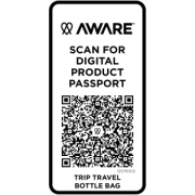 Cestovná taška na fľašu Trip Aware™ z recyklovaného materiálu o objeme 2 l