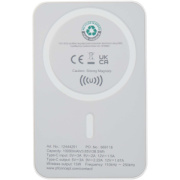 Bezdrôtová 15W magnetická powerbanka Acrab, 10 000 mAh s 20W PD