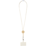 Adhab šnúrka na smartphone s bambusovými detailmi