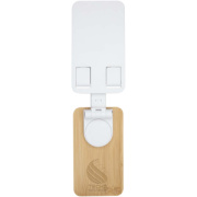 Alfirk skladací stojan na telefón z recyklovaného plastu s bambusovými detailmi