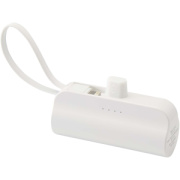 Alnair powerbanka 5000 mAh 10W z recyklovaného plastu s konektorom typu C, výklopným stojanček a káblom 2 v 1