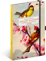 NOTIQUE Zábavný kalendár Kateřiny Winterové 2026, 13 x 21 cm