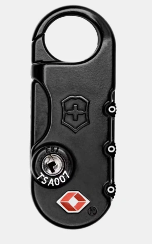 Travel Essentials, TSA Combination Lock, Black