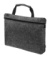 Refelt Laptop taška na notebook z RPET, farba - dark grey, veľkosť - 380×280×65 mm