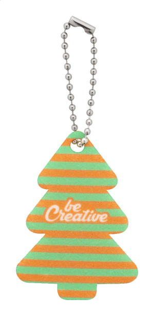CreaFelt Key Xmas vlastný vianočný prívesok na kľúče, hviezda