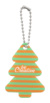 CreaFelt Key Xmas vlastný vianočný prívesok na kľúče, hviezda, farba - white, veľkosť - 42×60×3 mm
