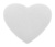 CreaFelt Cursor Love podložka pod myš RPET, farba - white, veľkosť - 230×190×3 mm