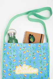 SuboBag Messenger taška cez rameno z RPET na zákazku