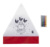 Julfar Hat čiapka Santa na vyfarbenie, farba - white, veľkosť - 272×320 mm