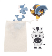 Zoofrik puzzle hra, zvieratá