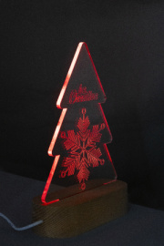 Woodify Xmas LED svetelná trofej na vianočný stromček