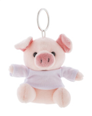 PigFob prívesok na kľúče s plyšovým prasiatkom