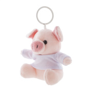 PigFob prívesok na kľúče s plyšovým prasiatkom
