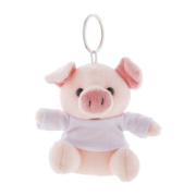 PigFob prívesok na kľúče s plyšovým prasiatkom