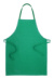 Commis bavlnená zástera, farba - green