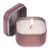 Sviečka v kovovej dóze - M-Collection, farba - rose gold