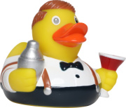 Squeaky duck barkeeper
