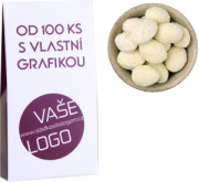 Mandle v bielej čokoláde a kokose 100 g