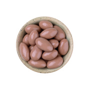 Mandle v karamelovej čokoláde s morskou soľou