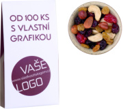 Zmes orechov a ovocia