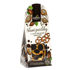 Slané praclíky v čokoláde