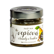 Paštéta bravčová s brandy a hruškou